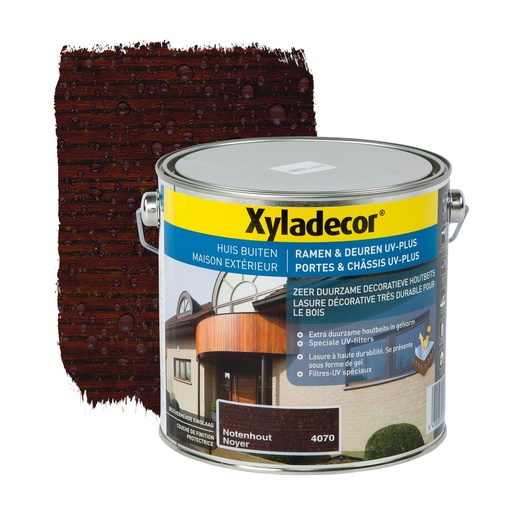 Xyladecor Ramen&Deuren UV-Plus Notenhout 2,5L