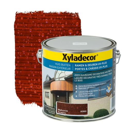[XY5118012] Xyladecor Ramen&Deuren UV-Plus Mahonie 2,5L