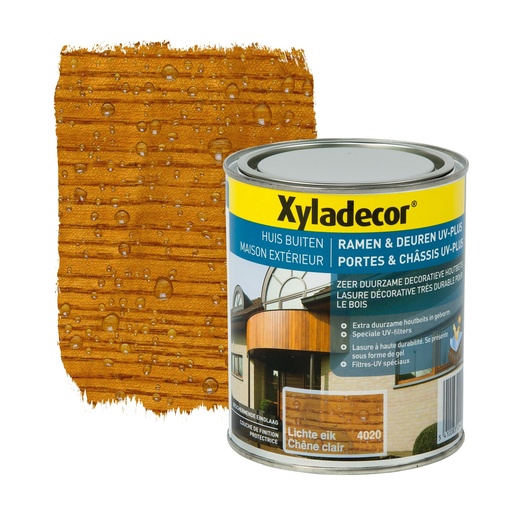 [XY5118028] Xyladecor Ramen&Deuren UV-Plus Lichte Eik 750ml