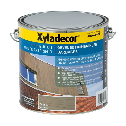 Xyladecor Gevelbetimmeringen Vergrijsd 2,5L