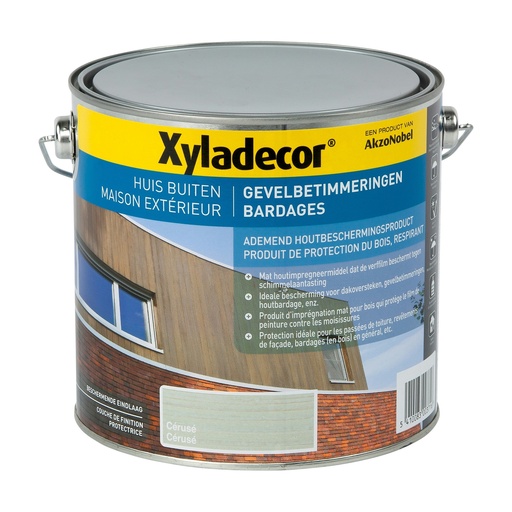 Xyladecor Gevelbetimmeringen Ceruse 2,5L