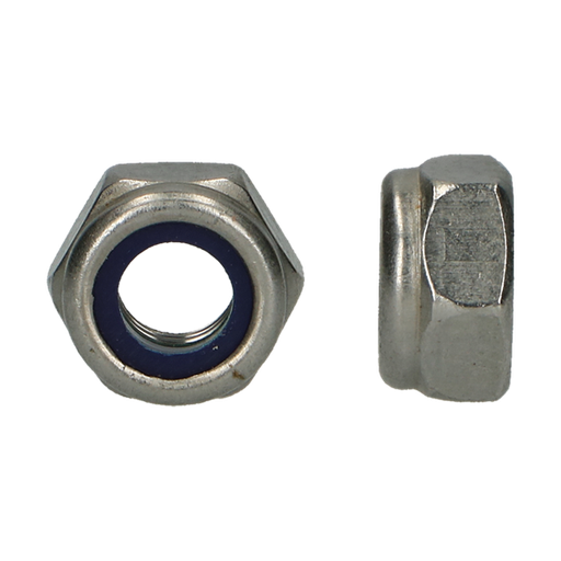[000985A7000603] Zeskantborgmoer DIN 985 M 6 A2 200ST
