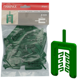 [HAP052N0000500055A] HAPAX uitvulplaatjes 5x40,00x55 /20st