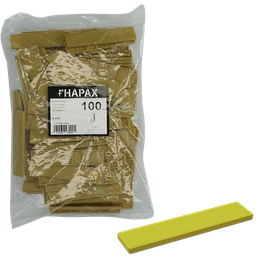 [HAP051N00040000955] HAPAX platte wiggen Ø4x22x95 /100st (gl)