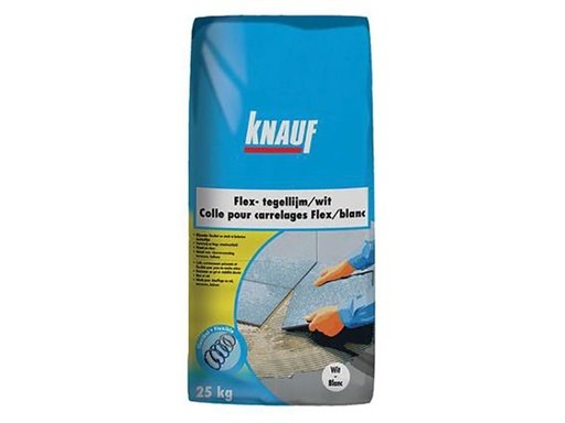 [00741159] KNAUF FLEX- TEGELLIJM WIT 25KG