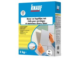 [545879] KNAUF BOUW-EN TEGELLIJM WIT 5KG