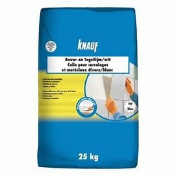 [636311] KNAUF BOUW-EN TEGELLIJM WIT 25KG