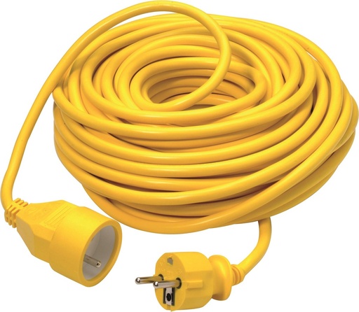 [502401152] Verlengkabel 30m Geel 3G1.5mm²