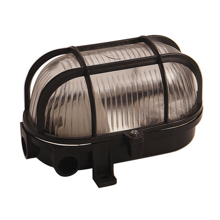 [324040015] Prolight Wandlamp Hublot , E27 max. 60W, Zwart