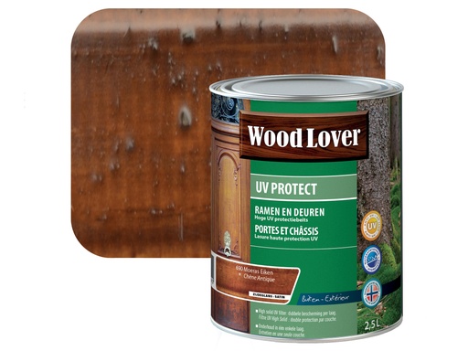 WOODLOVER UV PROTECT 690 MOERAS EIKEN  2,5 LITER