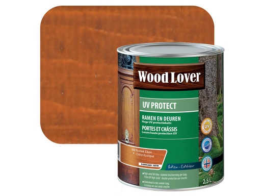 WOODLOVER UV PROTECT 688 RUSTIEK EIKEN 2,5 LITER