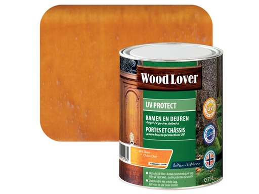 WOODLOVER UV PROTECT 693 EIKEN 0,75 LITER
