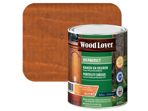 WOODLOVER UV PROTECT 688 RUSTIEK EIKEN 0,75 LITER