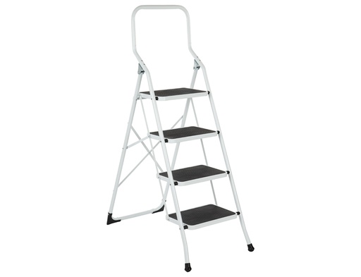 [L214] Big Step Trapladder 4 Treden Wit