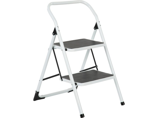 [L212] Big Step Trapladder 2 Treden Wit