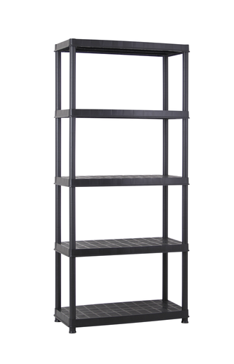 [X081] PVC REK ZWART 185X85X40 5 LEGB