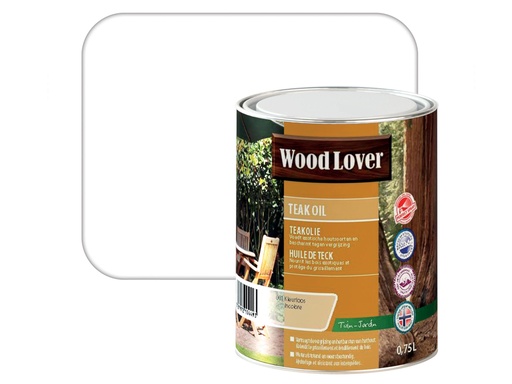 WOODLOVER TEAK OLIE 001 0,75L