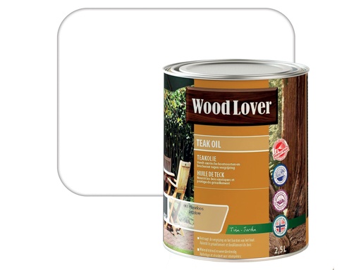 WOODLOVER TEAK OLIE 001 2,5L