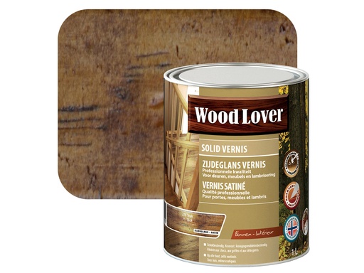WOODLOVER SOLID VERNIS 276 TEAK 1L