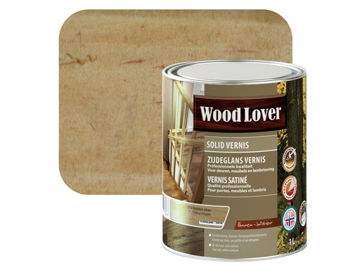 WOODLOVER SOLID VERNIS 274 MIDDEN EIKEN 1L