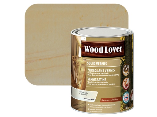 WOODLOVER SOLID VERNIS 271 PATINA GRIJS 1L