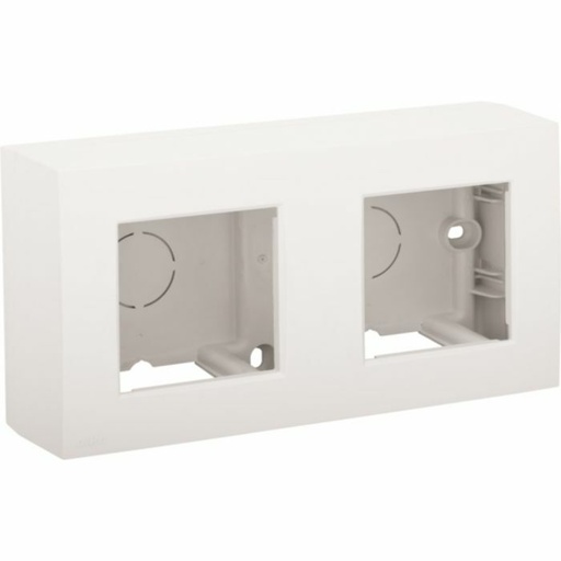 [NI10180200] NIKO Tweevoudige opbouwkit, white 101-80200