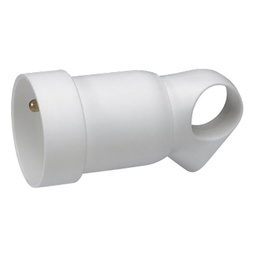 [LG50421] Legrand Annela Koppelstekker 10/16A Wit