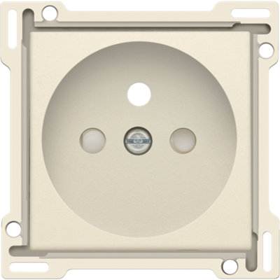 [NI10066601] NIKO Plaatje Stopcontact inbouwdiepte 28,5mm cream 100-66601