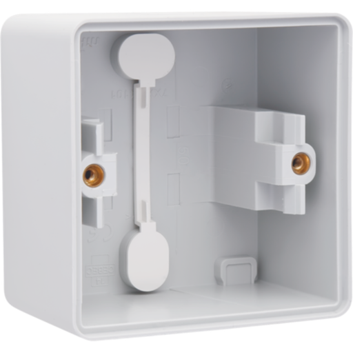 [NI70083101] NIKO HYDRO enkelvoudige opbouwdoos met twee soepele ingangen Grijs 700-83101