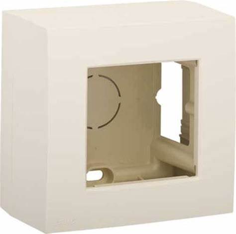 [NI10080100] NIKO Enkelvoudige opbouwkit, cream 100-80100