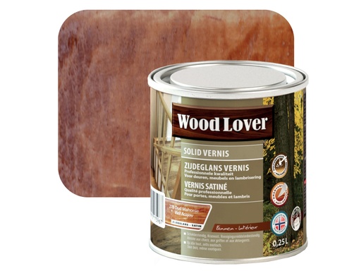 WOODLOVER SOLID VERNIS 278 OUD MAHONIE 0,25L