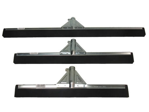[1932] BOBRUSH VLOERWISSER RUBBER WATERRAND 100CM ZWART NATUUR INDUSTRIE 84MM