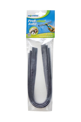 [6711] BOBRUSH VERVANGRUBBER PROFI-CLEAN 3ST
