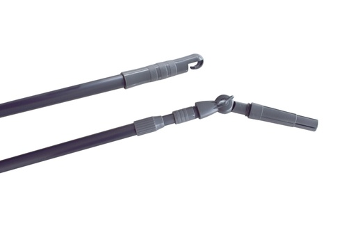 [1854] BOBRUSH TELESCOOPSTEEL 2X1M + KNIE