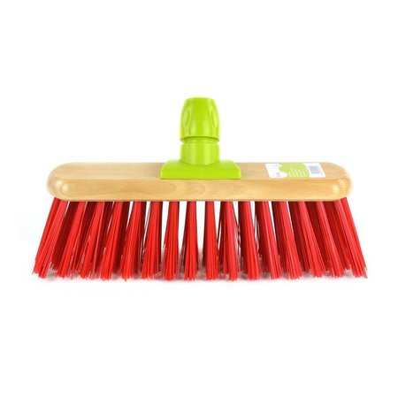 [021191] LINEA WOOD STRAATBEZEM PVC KORT 30 cm
