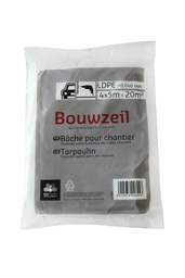 [9692] BOBRUSH SPATFOLIE HDPE 0,040MM 20M2