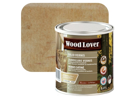 WOODLOVER SOLID VERNIS 274 MIDDEN EIKEN 0,25L