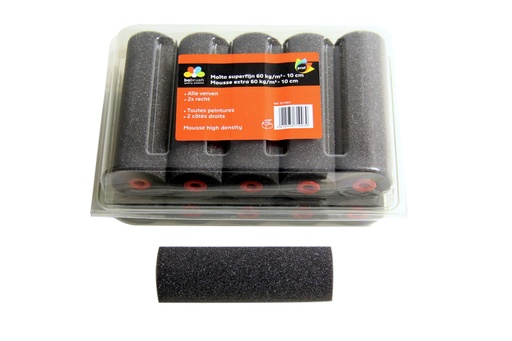 [071003] BOBRUSH MOLTO SUPERFIJN 10CM RECHT X2 10ST PROFI-LINE