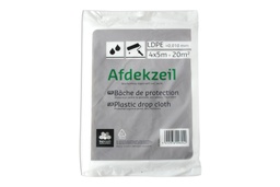 [9694] BOBRUSH AFDEKFOLIE 4X5M 0,010MM