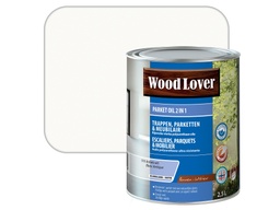 WOODLOVER PARKET OIL 2IN1 010 ANTIEK WIT 2,5 LITER