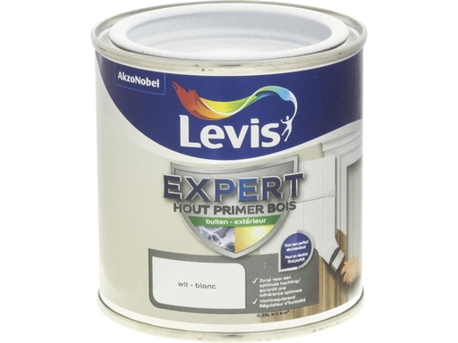 Levis Expert Primer Hout Buiten 0,25l Wit