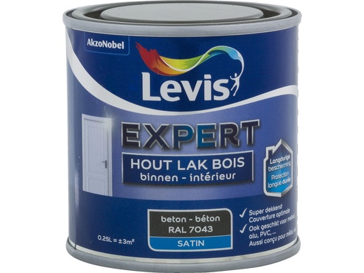 [L5272459] Levis Expert Binnenlak Zijdeglans Beton 250 ml