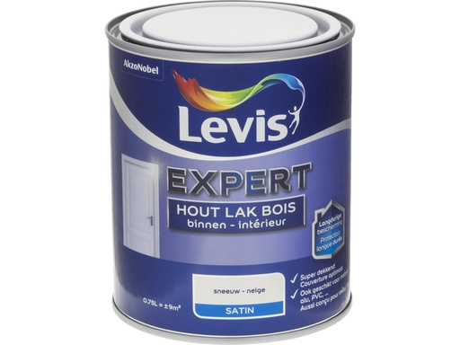 [L5272455] Levis Expert Binnenlak Zijdeglans Sneeuw 750 ml