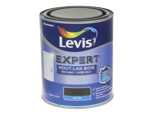 Levis Expert Binnenlak Zijdeglans Beton 750 ml