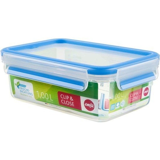 [K021212] Tefal Masterseal Bewaardoos Rechthoekig 1L Blauw