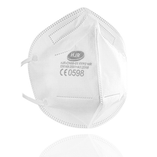 FFP2 MONDMASKER WIT 6ST