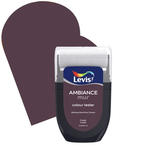 [LV5357153] Levis Ambiance Tester Muurverf Extra mat 30ml 9815 Fragiel