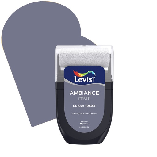 [LV5357164] Levis Ambiance Tester Muurverf Extra mat 30ml 9610 Mystiek