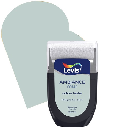 [LV5357134] Levis Ambiance Tester Muurverf Extra mat 30ml 5340 Citroengras