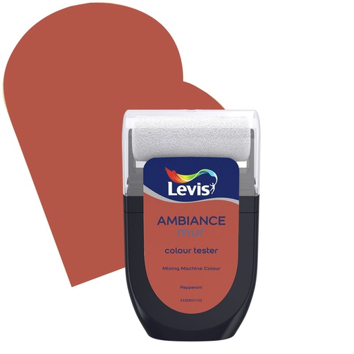 [LV5357163] Levis Ambiance Tester Muurverf Extra mat 30ml 2641 Pepperoni